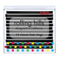 Rolling Hills 'Classic' Hair Tie - 12 Pieces