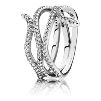 Pandora 'Snake' Ring für Damen