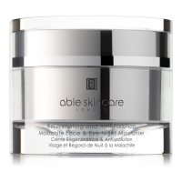 Able Crème hydratante 'Rejuvenating & Anti-Pollution Malachite Face & Eye Night' - 50 ml