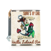 Surf's up 'Vanilla Island Rum' Candle - 453.59 g