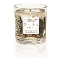 StoneGlow 'Tumbler Juniper Berry & Cedar' Gel Candle - 1.1 Kg