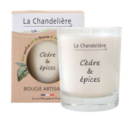 La Chandelière 'Cèdre et épices' Candle - 180 g