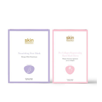 Skin Research 'Nourishing + Pro-Collagen Regenerating' Foot Mask, Hand Mask - 2 Pieces