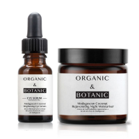 Organic & Botanic 'Madagascan Coconut Brightening & Rejuvenating' Eye serum, Night Cream - 2 Units