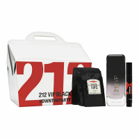 Carolina Herrera '212 Vip Black' Parfüm Set - 3 Einheiten