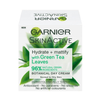 Garnier Crème de jour 'Skinactive Skin Naturals Green Tea Mattifying' - 50 ml