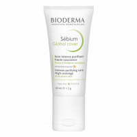 Bioderma Crème nettoyante 'Sebium Global Cover' - Universel 30 ml