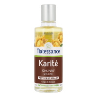 Natessance Naturel Huile corporelle et capillaire 'Karité' - 100 ml