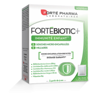 Forté Pharma Complément alimentaire 'FortéBiotic+ Immunité enfants' - 14 Pièces
