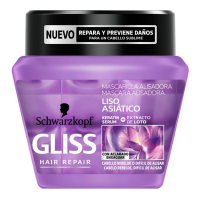 Schwarzkopf Masque pour les cheveux 'Gliss Asia Straight' - 300 ml