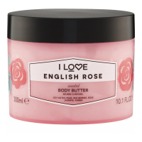 I Love 'English Rose' Körperbutter - 300 ml