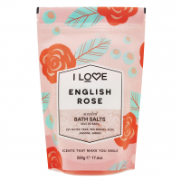 I Love 'English Rose' Badesalz - 500 g