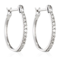 Le Diamantaire Women's 'Créoles Sublimes' Earrings