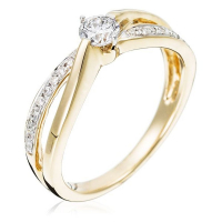 Le Diamantaire Women's 'Joli Solitaire' Ring