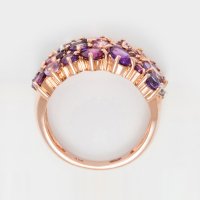 Atelier du diamant Women's 'Cotton Candy' Ring