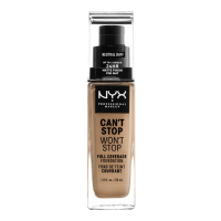 Nyx Professional Make Up 'Can't Stop Won't Stop Full Coverage' Foundation - Neutral Buff 30 ml