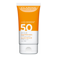 Clarins Crème solaire pour le corps 'Gel-to-Oil SPF50' - 150 ml