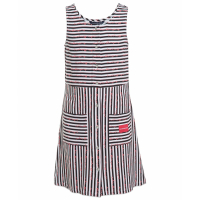 Calvin Klein 'Striped' Ärmelloses Kleid für große Mädchen
