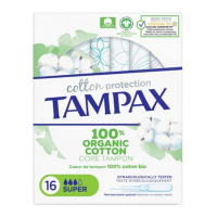 Tampax 'Organic Super' Tampon - 16 Pieces