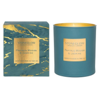 StoneGlow 'Papyrus Woods & Jasmine Tumbler' Scented Candle - 220 g