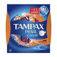 Tampax 'Pearl Compak' Tampon - Super Plus 16 Stücke