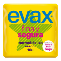 Evax 'Thin & Safe' Pads - Normal 16 Pieces