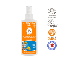 Alphanova 'Bio Moyenne Protection SPF 15' Sunscreen - 125 ml