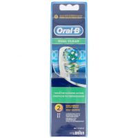 Oral-B 'Dual Clean' Toothbrush Head - 2 Units