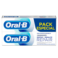 Oral-B Dentifrice 'Gums & Enamel Repair Whitener' - 75 ml, 2 Unités