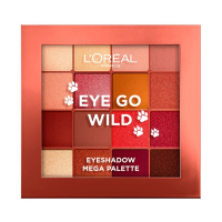 L'Oréal Paris Palette de fards à paupières 'Eye Go Wild Eyeshadow Mega' - 17 g