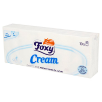 Foxy 'Cream' Taschentücher - 10 Stücke