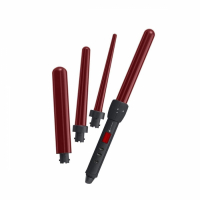 Cherry Professional '4-In-1' Hair Styling Set - Black 5 Pieces