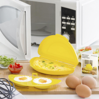 Innovagoods Omelette Maker und Eierkocher für die Mikrowelle