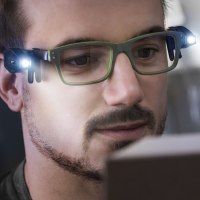 Innovagoods 360º LED Leselicht für die Brille (2er Pack)