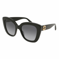 Gucci Women's 'GG0327S 001 52' Sunglasses