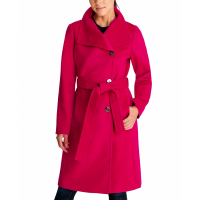 Michael Kors Women's 'Asymmetrical Belted' Coat