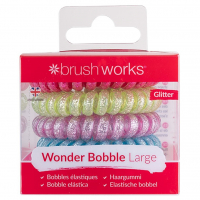Brushworks Set de Élastique pour cheveux 'Wonder Bobble' - 5 Pièces