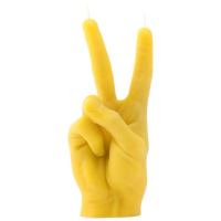 Candle Hand 'Victory' Kerze