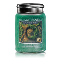 Village Candle Bougie 2 mèches 'Cardamon & Cypress' - 727 g