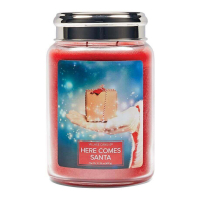 Village Candle Bougie parfumée 'Here Comes Santa' - 737 g