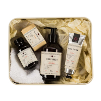 Fikkerts Cosmetics 'Tin Box' Body Care Set - Amber 4 Pieces