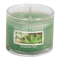 Village Candle Bougie parfumée - Eucalyptus Mint 102 g