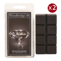 Woodbridge Candle Wachs zum schmelzen - Black Diamond 2 Einheiten