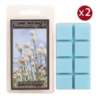 Woodbridge Candle Wachs zum schmelzen - Cotton Blossom 2 Einheiten
