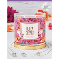 Charmed Aroma Women's 'Black Cherry' Candle Set - 500 g