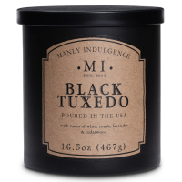 Colonial Candle Bougie parfumée 'Manly Indulgence' - Black Tuxedo 467 g