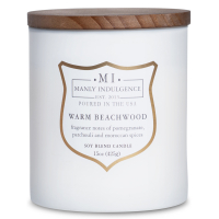 Colonial Candle Bougie parfumée 'Manly Indulgence' - Warm Beachwood 425 g