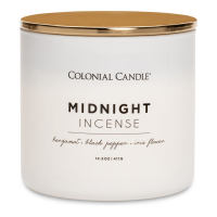 Colonial Candle 'Pop Of Colour' Duftende Kerze - Midnight Incense 411 g