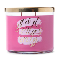 Colonial Candle Bougie parfumée 'Inspire Collection' - Good Vibes Only 411 g