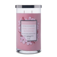 Colonial Candle Bougie parfumée 'Classic Cylinder' - Pink Cherry Blossom 538 g